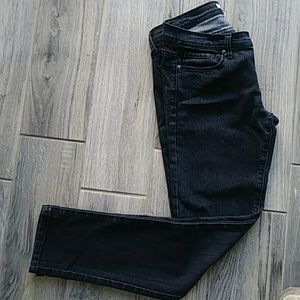 Womens dark denim jeans